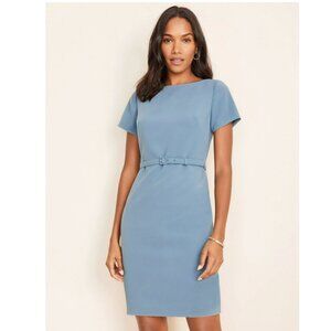 Ann Taylor Belted Sheath Dress